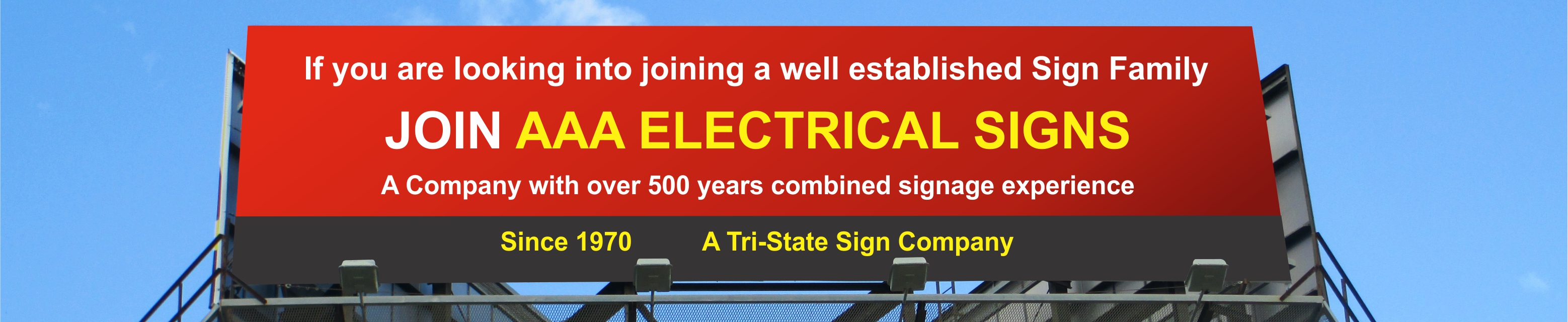 Join AAA Electrical Signs